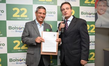 Vice-presidente do SESCONMG participa de evento com candidato a Vice-presidente da República, General Braga Netto