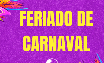 COMUNICADO – FERIADO DE CARNAVAL