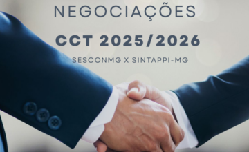 FORAM CONCLUÍDAS AS NEGOCIAÇÕES DA CCT 2025/2026 SESCONMG X SINTAPPI-MG